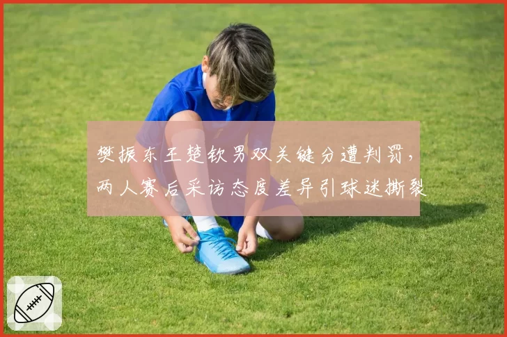樊振东王楚钦男双关键分遭判罚，两人赛后采访态度差异引球迷撕裂