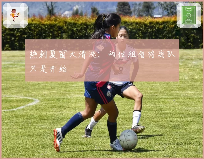 热刺夏窗大清洗：两位租借将离队只是开始