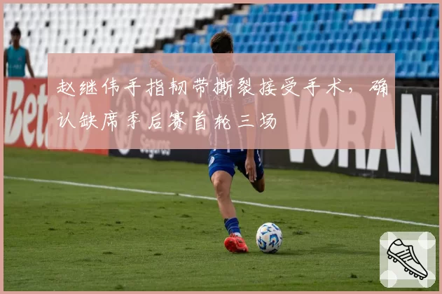 赵继伟手指韧带撕裂接受手术，确认缺席季后赛首轮三场